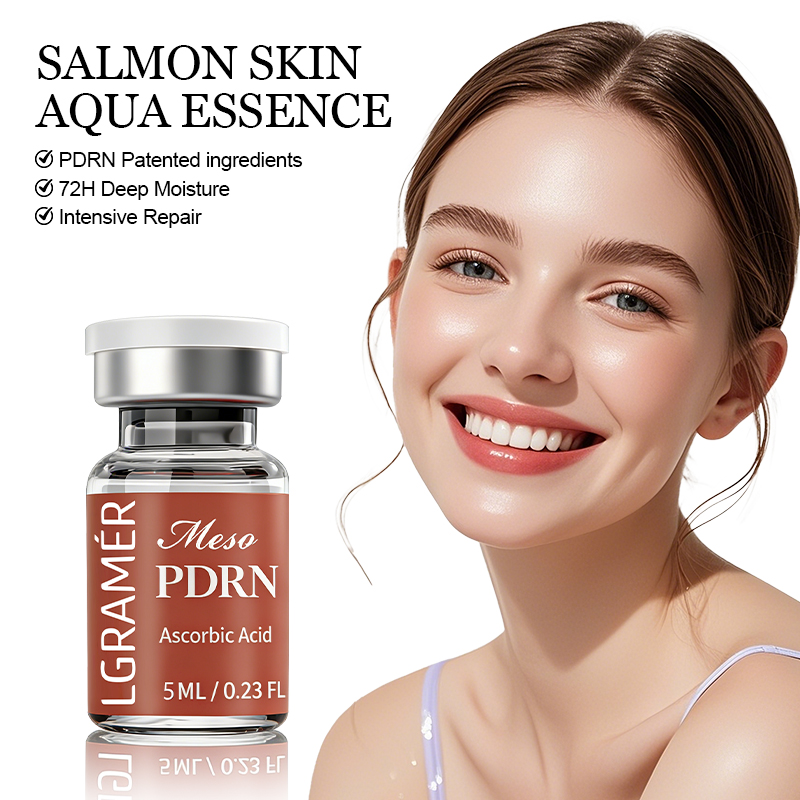 Skincare Glowing - PDRNサーモンDNAセラム フェイシャルハイドログロー ビタミンCスキンブースター ブライトニング 韓国スキンケア ハイドレーション