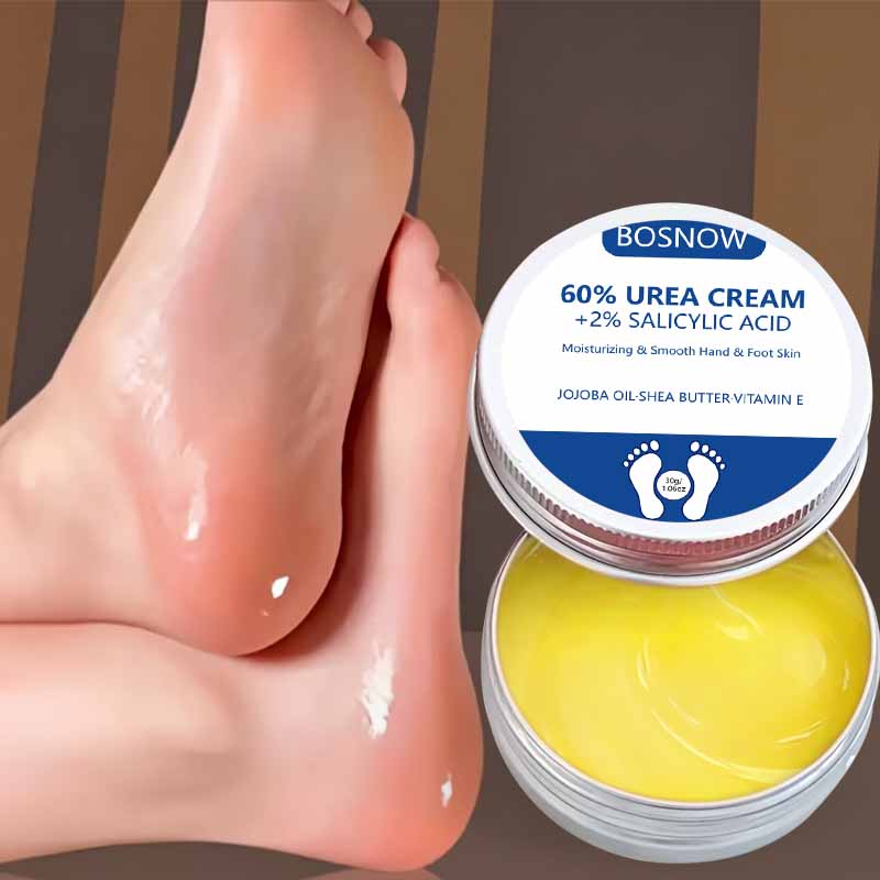 Urea Foot Cream - 1個/2個/3個【極度の乾燥対策】60%尿素+2%サリチル酸ハンド＆フットバーム、素早く深く潤いを与え、潤いを閉じ込め、バリアスキンケア、栄養補給、肌の柔らかさを保ち、滑らかにし、非常に乾燥してひび割れ、荒れた手足に最適です。