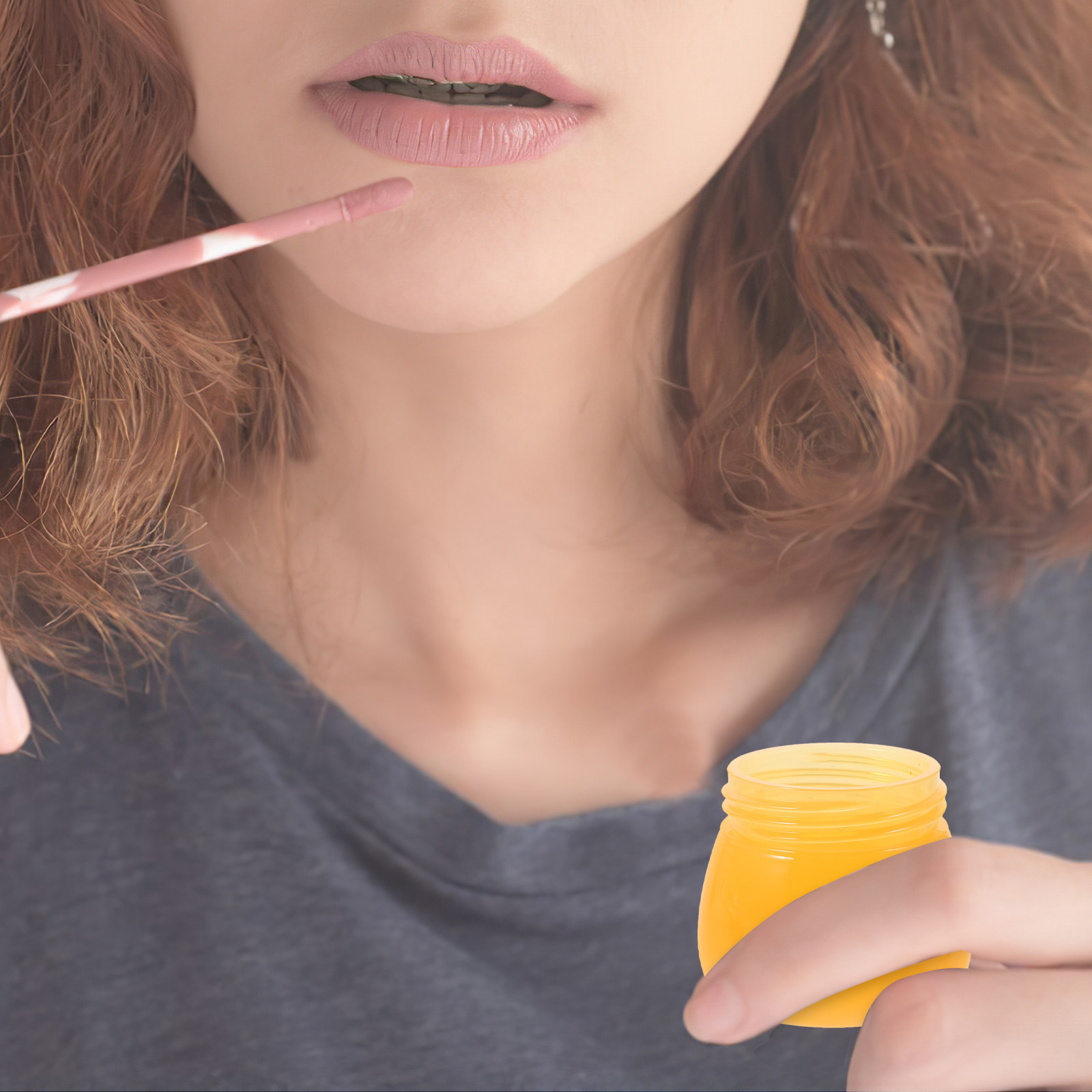 Lip Balm - 小型の6g空容器。詰め替え可能なトラベル用。リップクリーム、クリーム、ビーズ、アクセサリー、コイン、ボタンなどを入れるのに最適。蓋付き。
