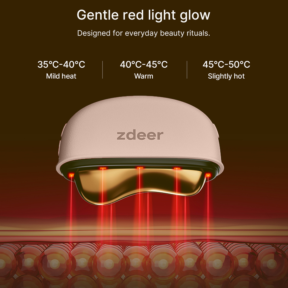 ZDEER GS5 電気式グアシャマッサージャー、温感機能付 - Skincare Glowing のレビューと価格