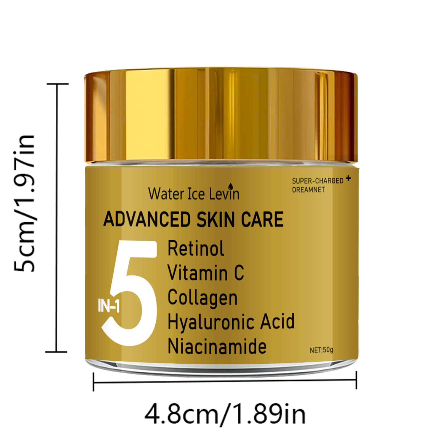 5 in 1 フェイシャルモイスチャライジングクリーム、ビタ - Retinol Cream のレビューと価格